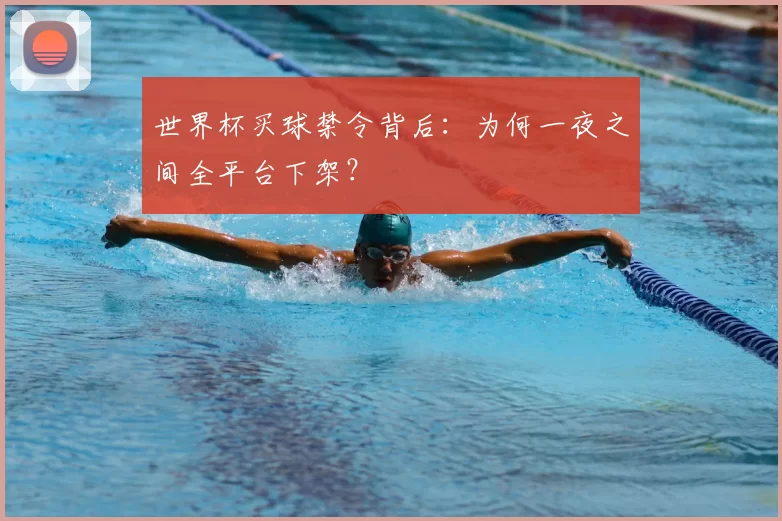 世界杯买球禁令背后:为何一夜之间全平台下架?